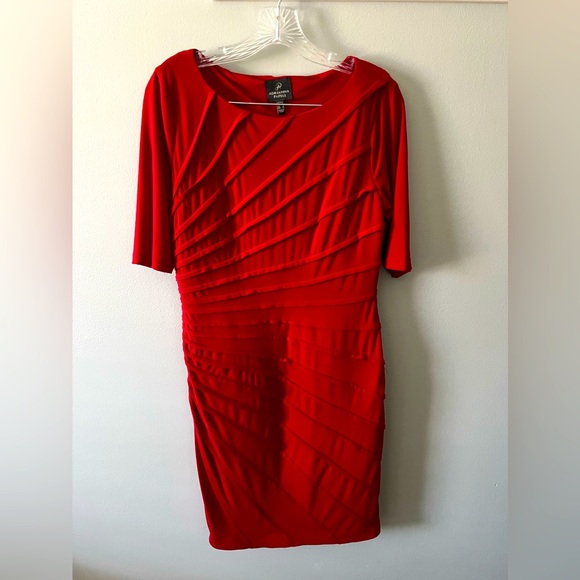 ADRIANA PAPELL SZ 12 MIDI dress - Picture 1 of 4
